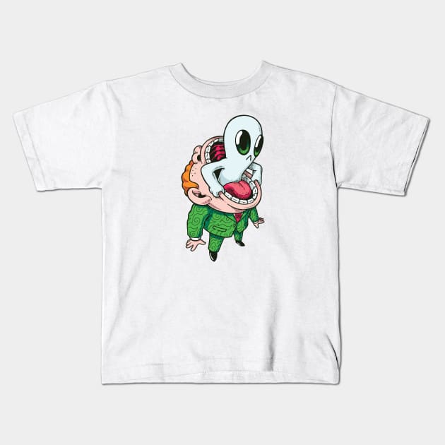 These Guys v3 Kids T-Shirt by Lei Melendres